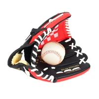 pvc leather brown baseball glove 10 511 512 5 softball outdoor team sports left hand baseball practice equipment