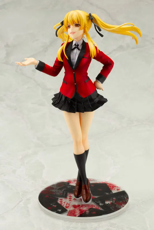 1/8 Kotobukiya ARTFX J Kakegurui Jabami Yumeko Saotome Meari фигурки из принта Редкие точки детские сборные