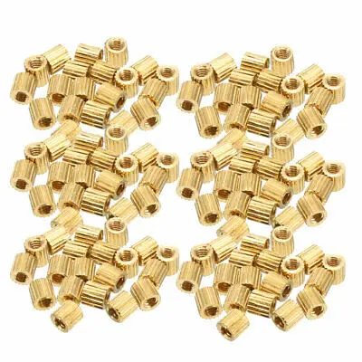100 шт латунная круглая прямая стойка печатной платы внутренняя резьба Проставка