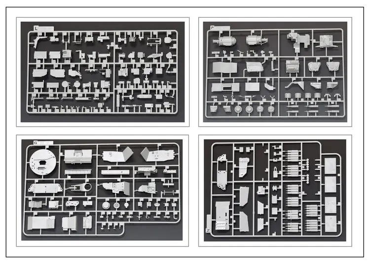 Rye Field 5007 1/35 US M1A1/A2 Abrams w/Полный Интерьер танк дисплей коллекционная игрушка