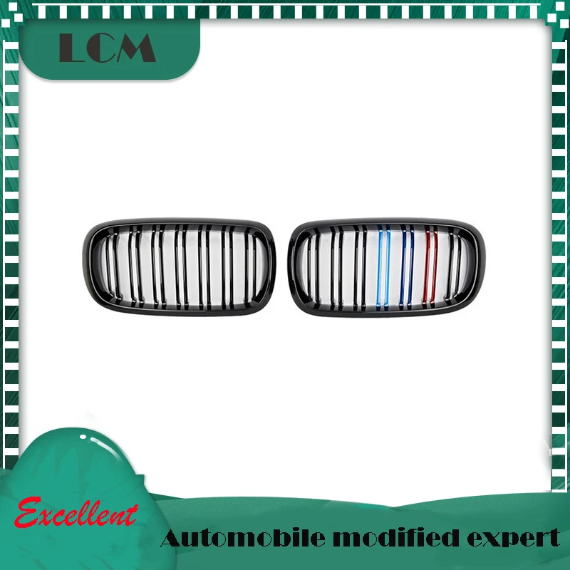 Передняя решетка для BMW X5/X6 Series F15/F16 14 15 16 17 18 19|Гоночные решетки| |