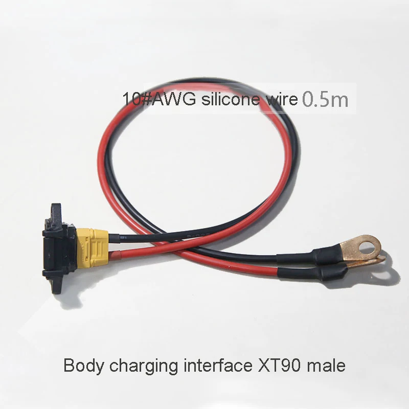 

Electric Vehicle Charging Port Xt90 High Power Charging Head High Current