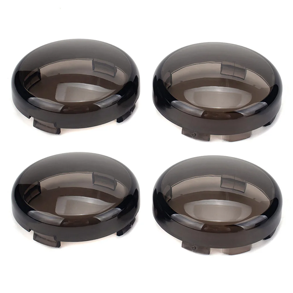 

4pcs Smoke Turn Signal Lens Outdoor Personal Car Parts Decoration for Harley Davidson Dyna Fatboy Softail Sportster