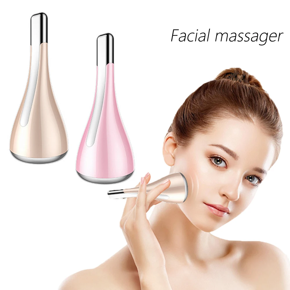 Массажер для подтяжки кожи мини микротоковое устройство лица Iontophoresis эссенция