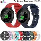 Ремешок силиконовый для наручных часов Garmin Forerunner 158 55 645 245 245 м, 20 мм