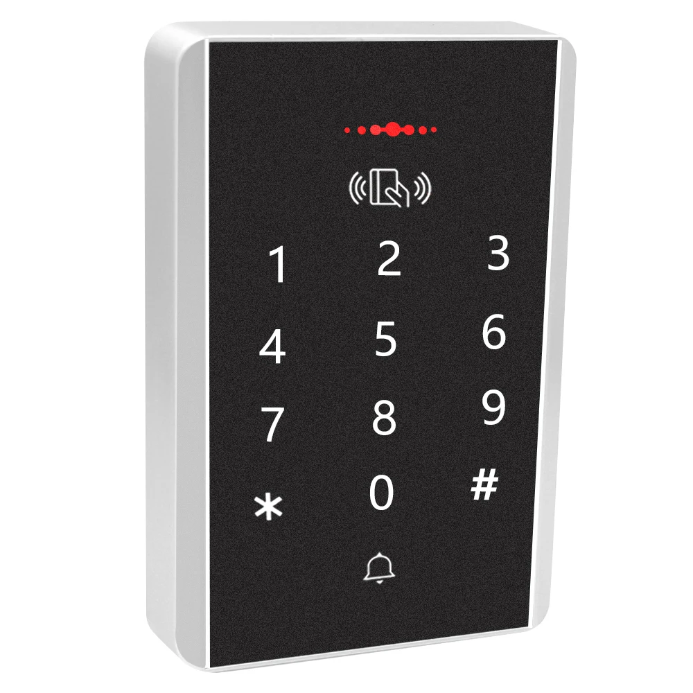 

125Khz RFID Access Control Keypad digital panel Card Reader Door Lock System Standalone Access Controller 2000 users