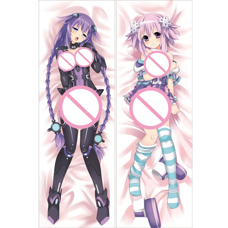 Hyperdimension Neptunia Neptune Noire Blanc Vert Body Pillowcase Hot game Super Dimensional Game Pillow Cover | Дом и сад