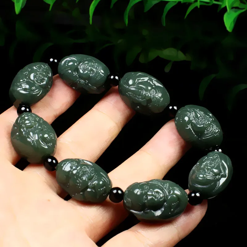 

Лидер продаж, Восемь Бессмертных натуральных браслетов, очаровательные украшения, женский браслет ручной работы для женщин и мужчин, модны...