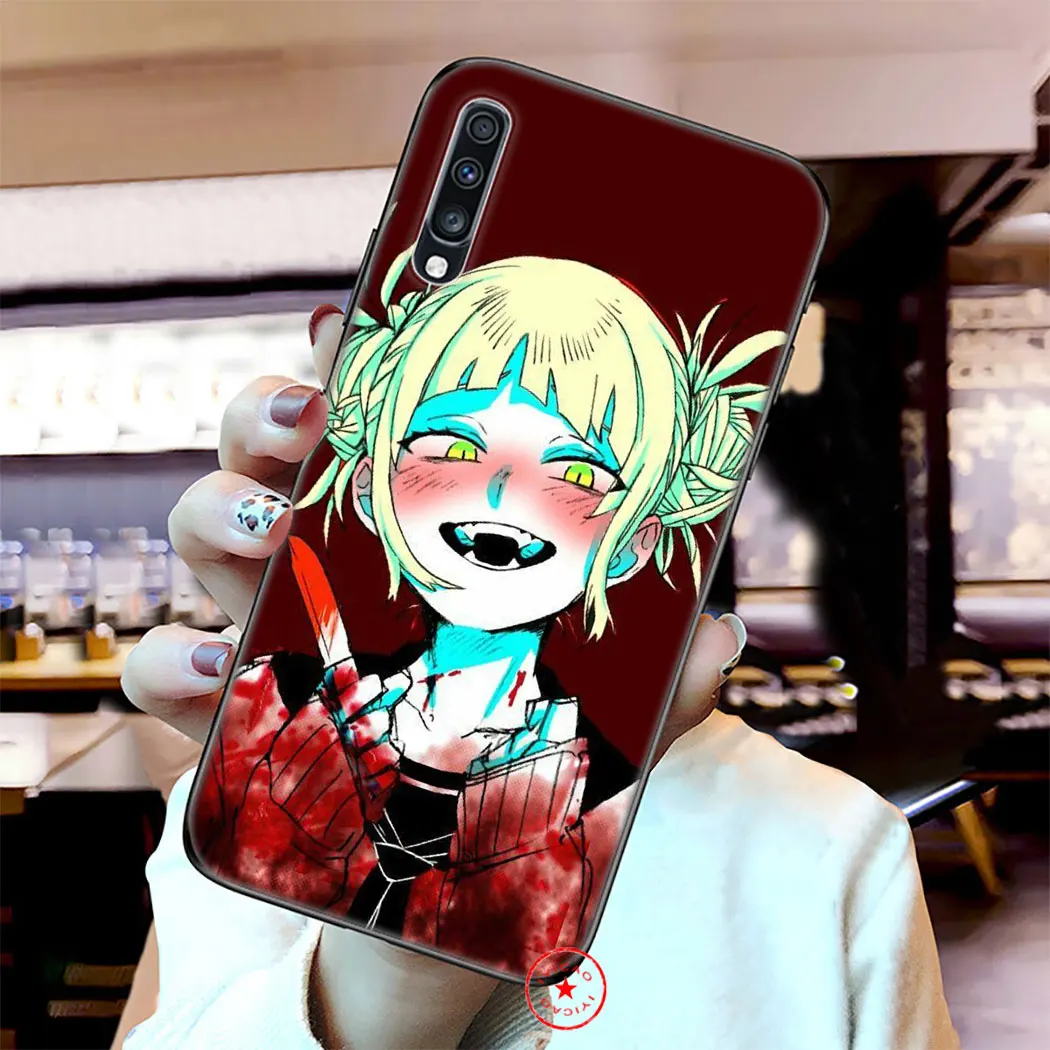 Anime Girl Toga waifu Himiko Silicone Soft Phone Case for Samsung Galaxy S10 S9 S8 Plus S6 S7 Edge S10e TPU Cover |