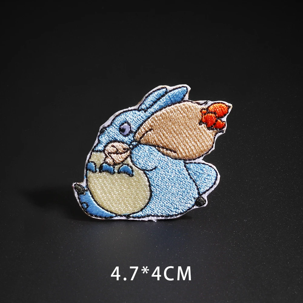 N3-BT4883 Мультфильм Dumbo нашивки со слонами клеящиеся утюгом украшения Мой сосед Тоторо ткань аппликации 3D Diy милое крыло свободы не лицо значки - Цвет: N3-BT4883