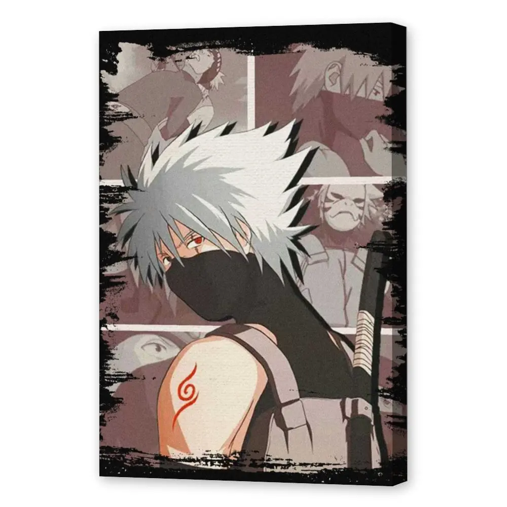 

Kakashi Hatake Sasuke Naruti AnimeCanvas Painting Wall Art Posters and Prints Wall Pictures for Living Room Decoration Home Dec