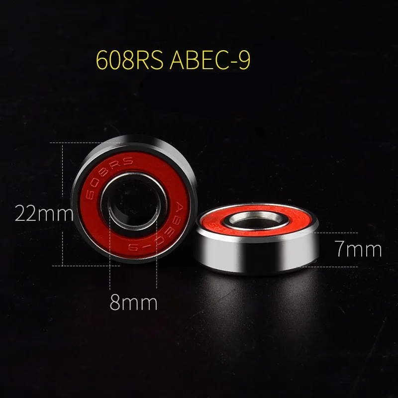 5 шт. 608RS подшипник с защитой от воды и пыли высокая нагрузка низкий уровень шума