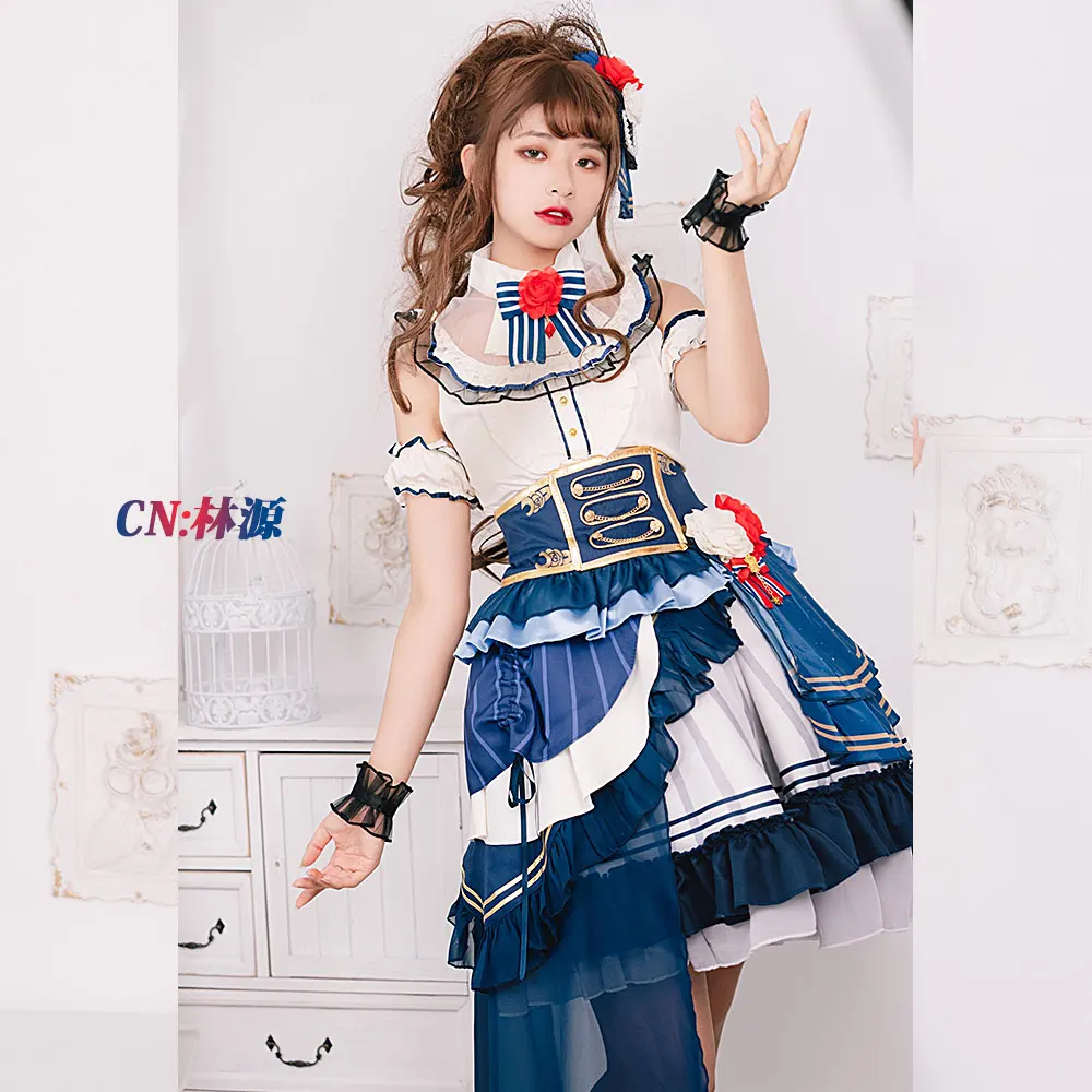 Костюм для косплея аниме взгляд! Imai Лиза благородная иллюстрация новогодние