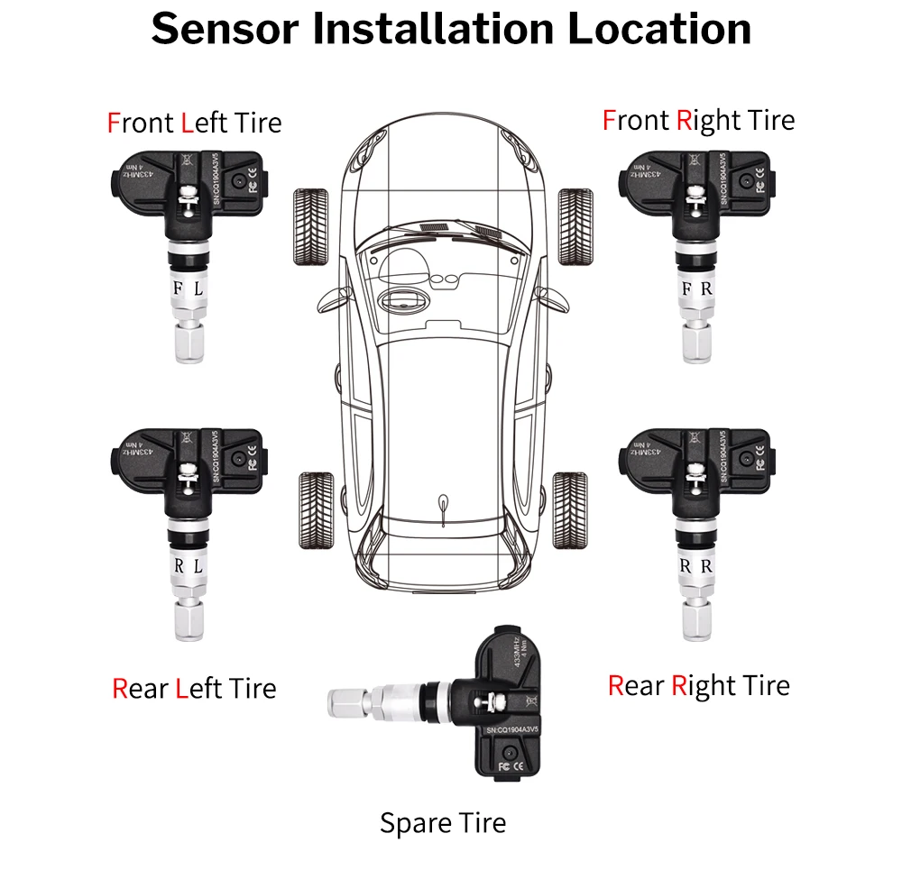Deelife USB TPMS для Android автомобильный DVD с датчиком давления в шинах Система мониторинга Беспроводная запасная шина сигнализация ANDROID навигация