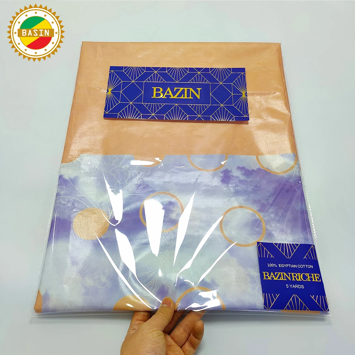 Розово-красный 100% хлопок базин богатый Gextczer для Африканской вечеринки на день