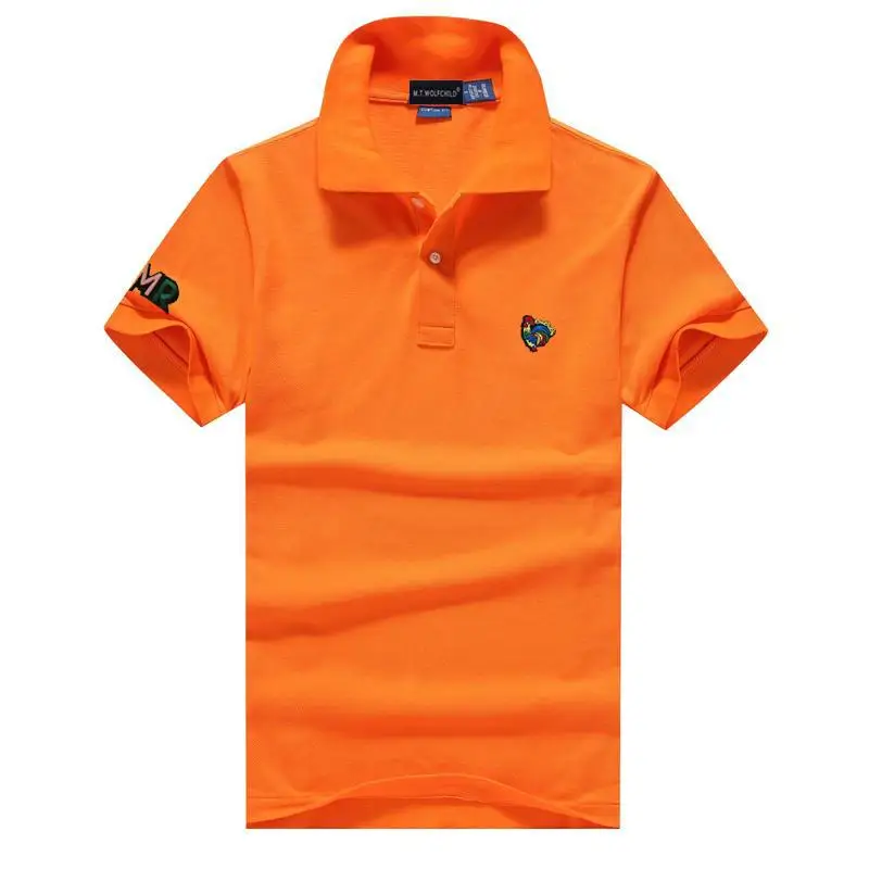 100% хлопок 2020 летние Дизайнерские мужские рубашки-поло с коротким рукавом