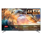 TCL телевизор smart tv 43P717 4K UHD LED AI Металлический каркас Полноэкранный Смарт ТВ Новейшая система Android WiFi 43 дюйма