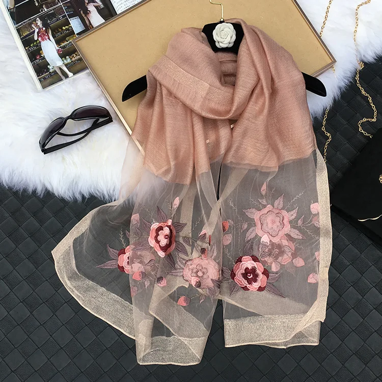 

Scarf Autumn Winter Fashion Solid Color Pashmina Scarves Warm Tassel Hijab gray Stole Scarfs one