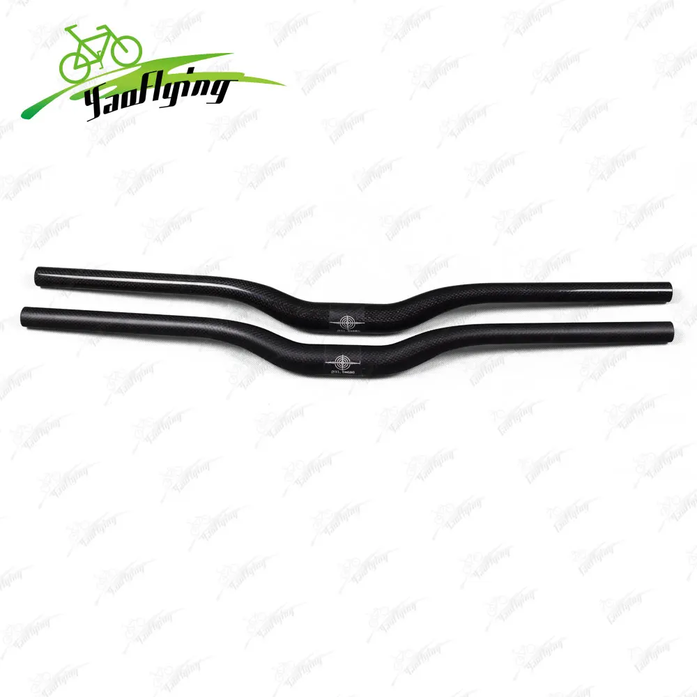 Запасные детали для велосипеда углепластик руль MTB с 3K переплетением
