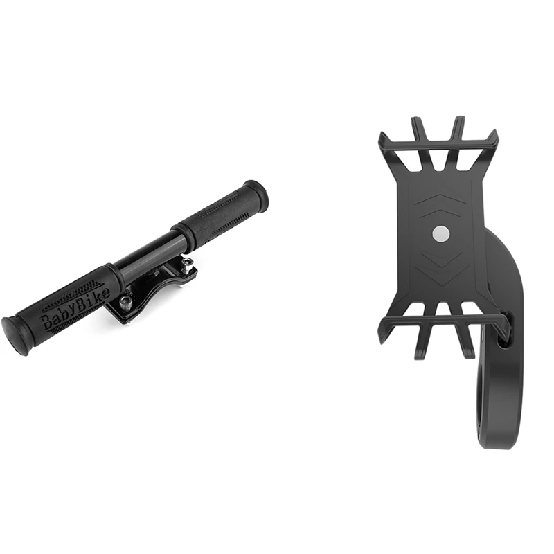 

Electric Scooter Children's Handrail Bar Car Handrail Handlebar With Durable Non-Slip 360 Rotating Mobile Phone Holder