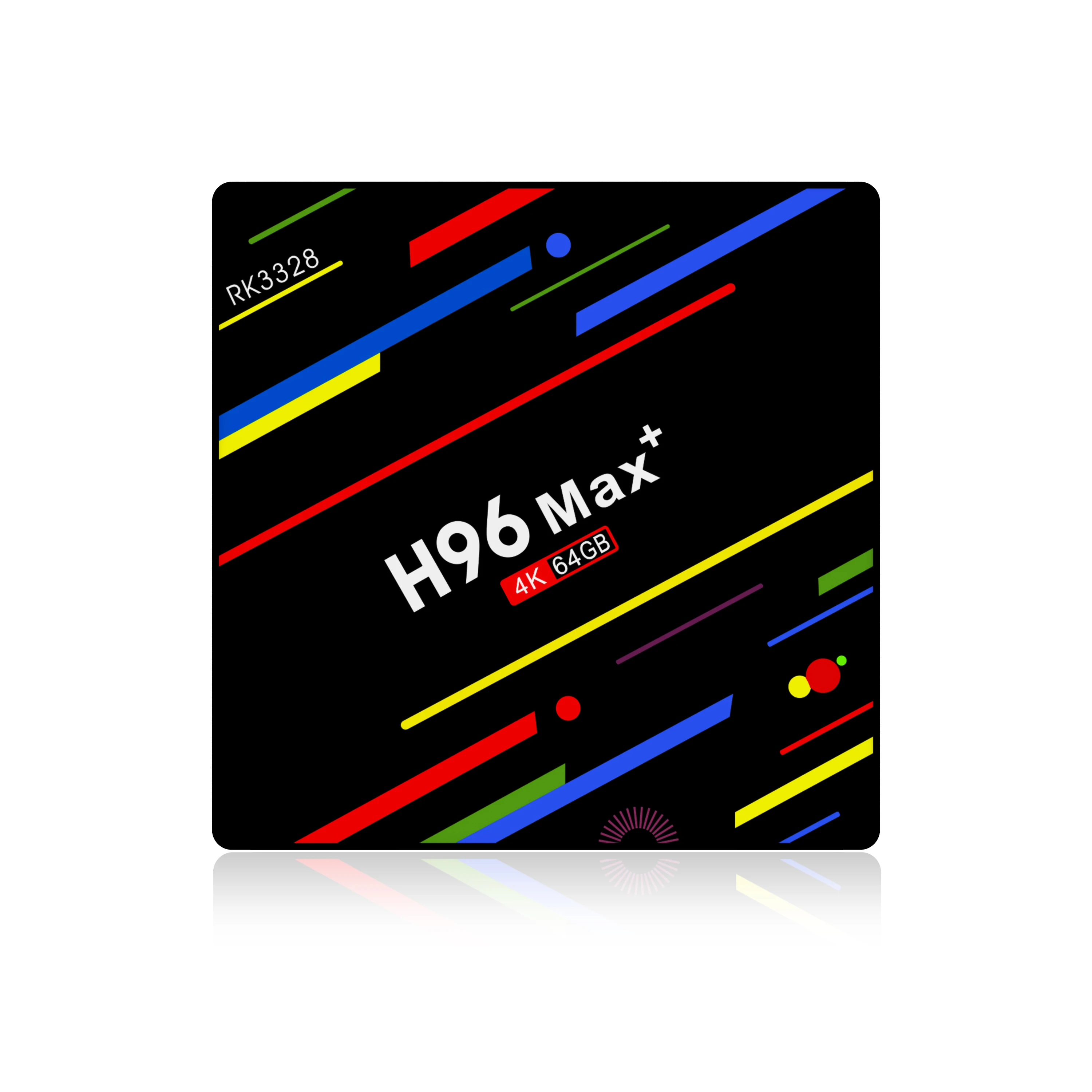 Android 9 0 H96 MAX Plus tv Box Rockchip RK3328 box 4G ram 64G H.265 4K Youtube Netflix Google Play Smart | Электроника