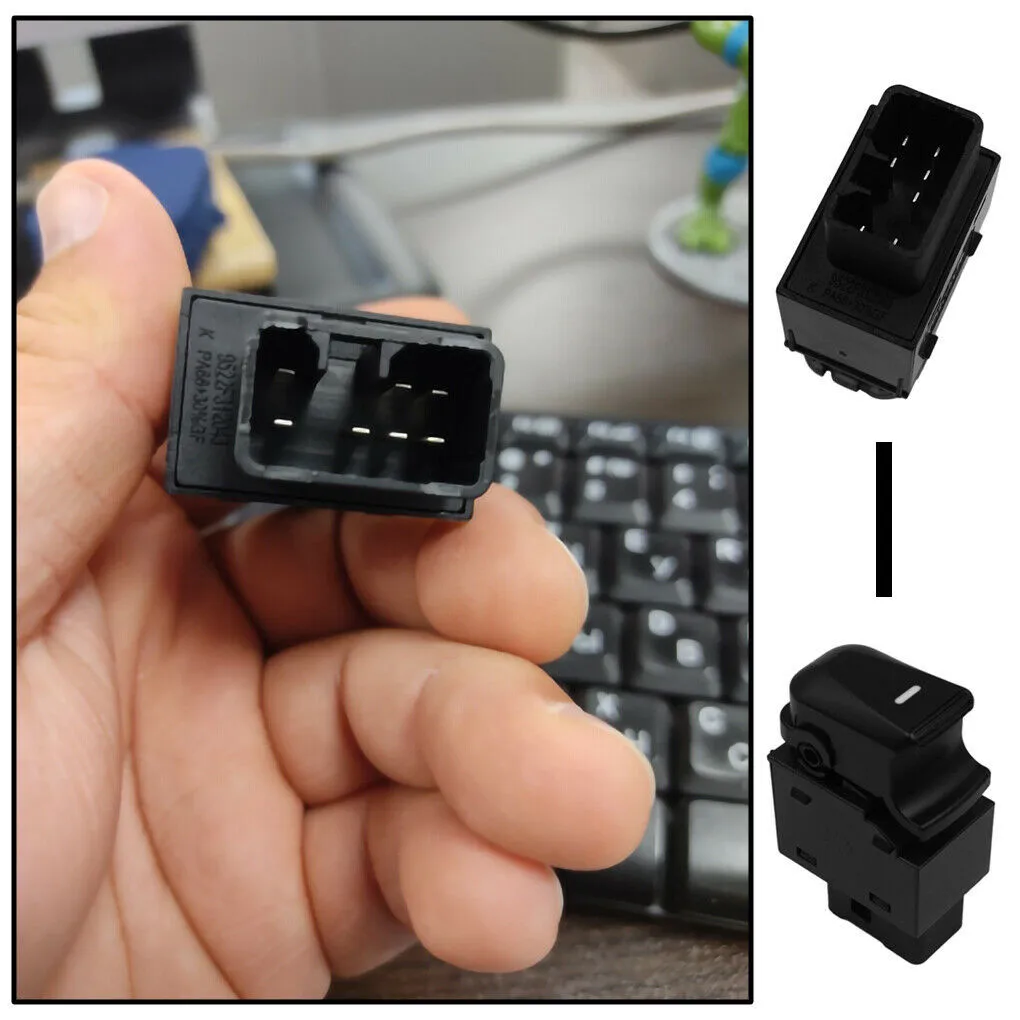 

8.5x6.5x3.7cm CarWindow Lift Switch 935802Z000 ABS Black For Hyundai Ix35
