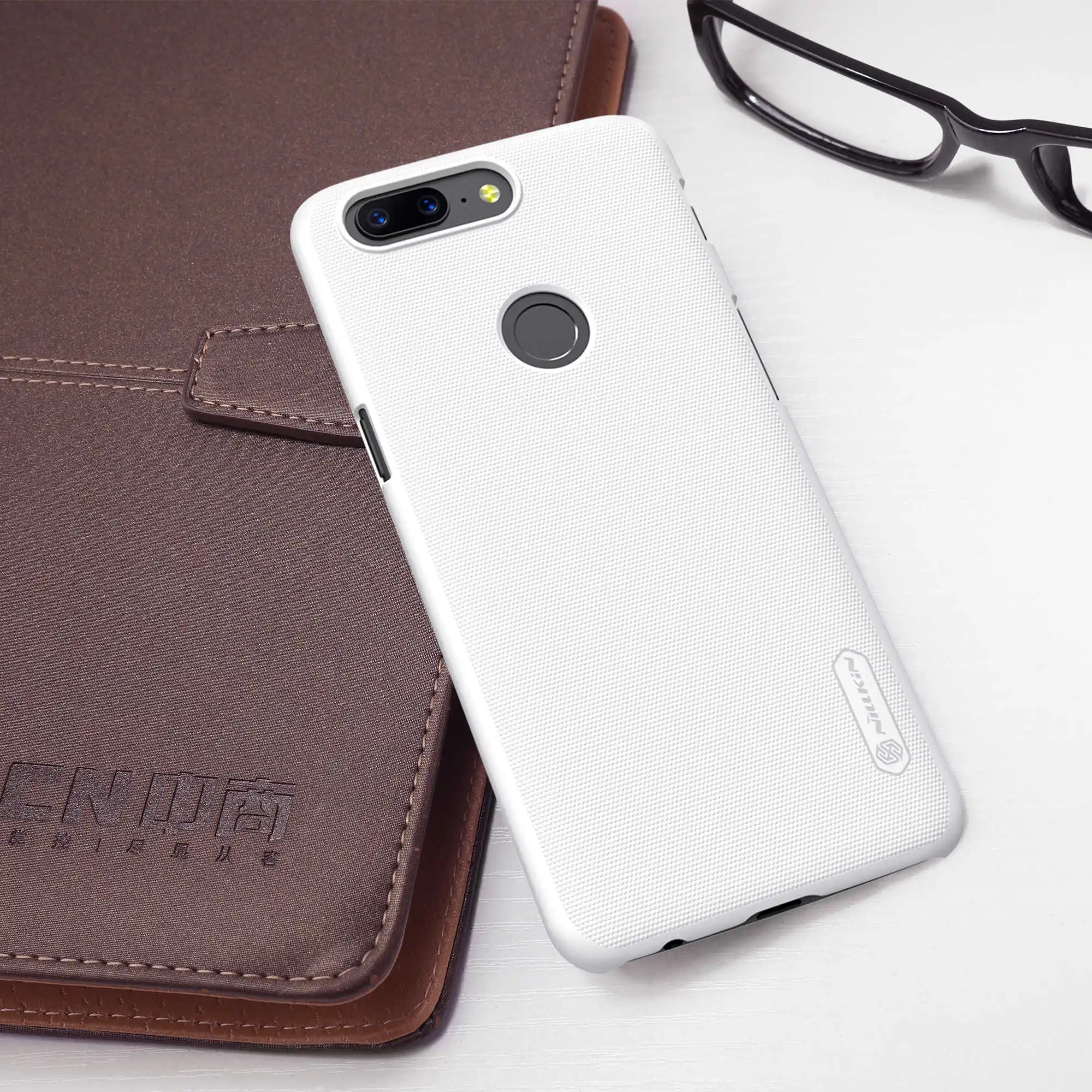 Чехол для Oneplus 5T чехол NILLKIN Super Frosted Shield матовая задняя крышка чехол с подарком
