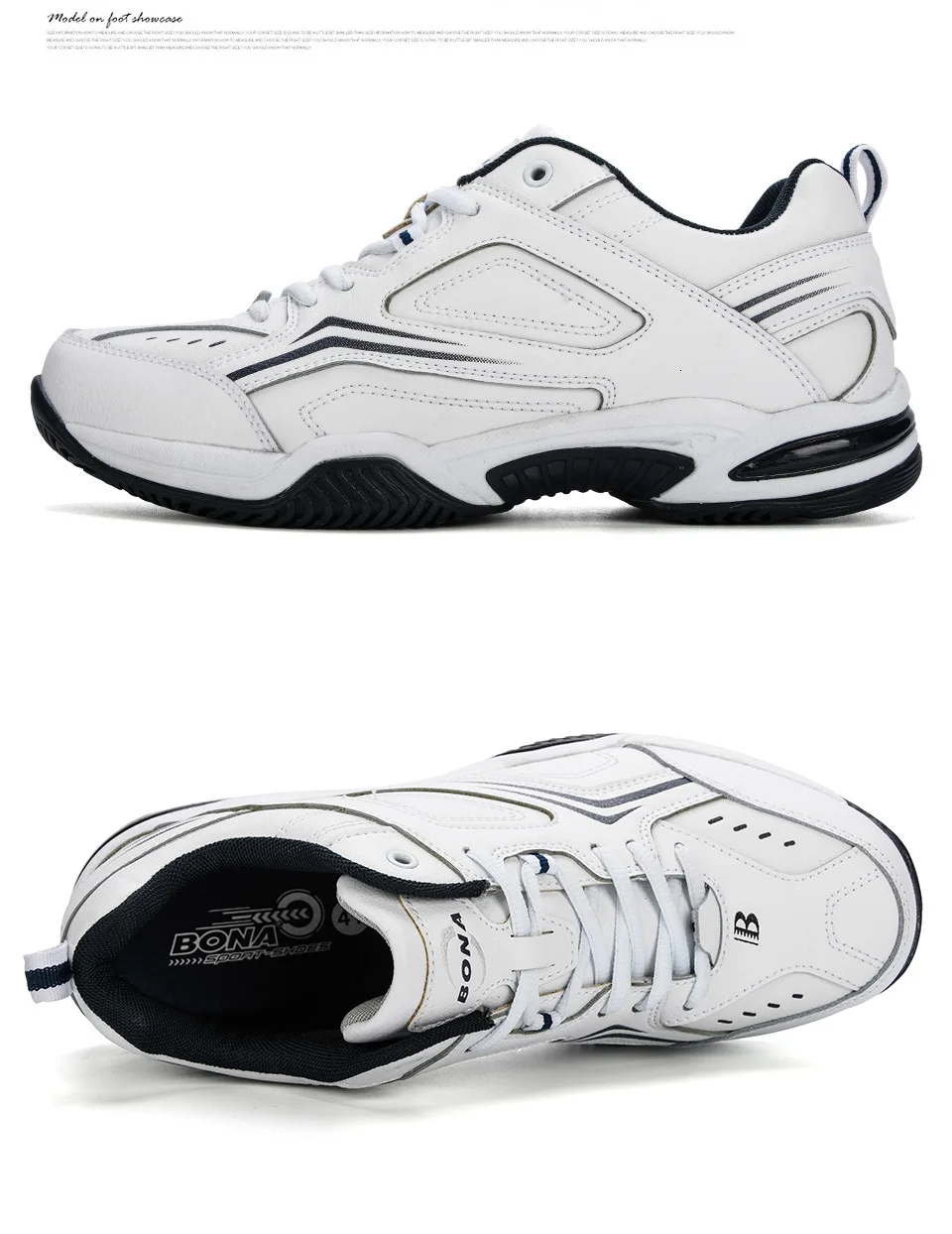 BONA Tenis Masculino; мужская Профессиональная теннисная обувь; дышащая Спортивная обувь; нескользящие кроссовки; удобные спортивные кроссовки для фитнеса