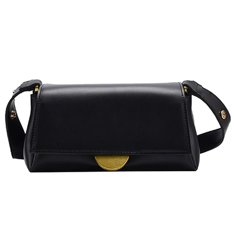 

Crossbody Vintage Square bag 2021 Fashion New High quality PU Leather Women's Designer Handbag Lock Shoulder Messenger Bag