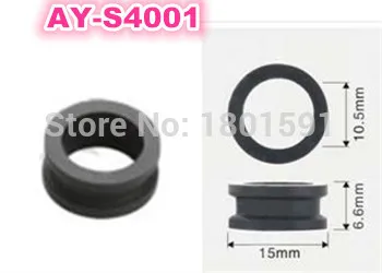 100 шт. оптовая продажа Топливная форсунка резиновое уплотнение втулка 15*10 5*6 6 мм