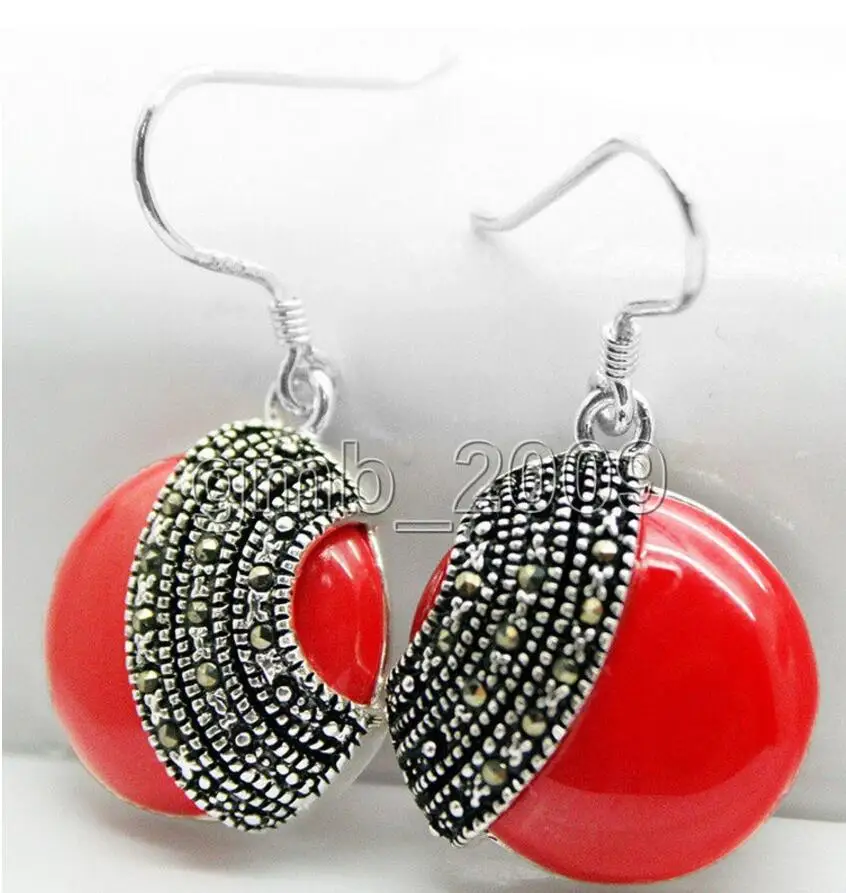 Ювелирные изделия Бесплатная доставка Мода 925 стерлингового серебра 18*18 мм