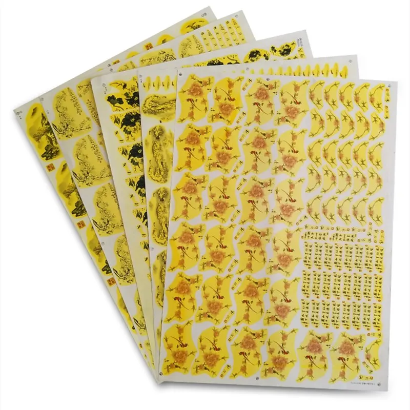 

Pottery on-glaze colored paper ceramic painting-free color pattern transfer paper medium temperature DIY painted pottery tools