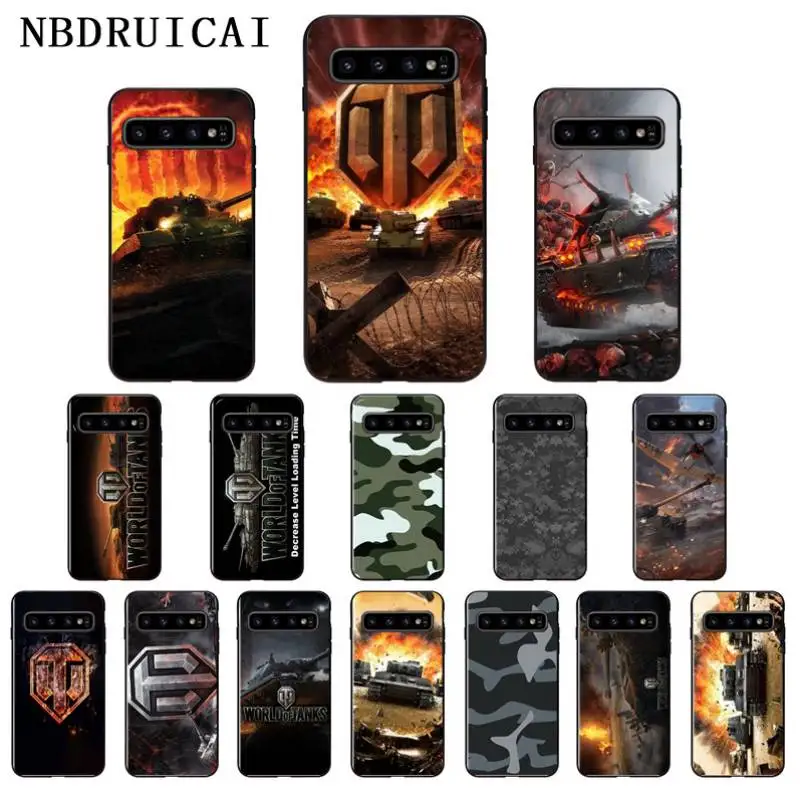 NBDRUICAI world of tanks высококачественный чехол для телефона samsung S9 plus S5 S6 edge S7 S8 S10 E |