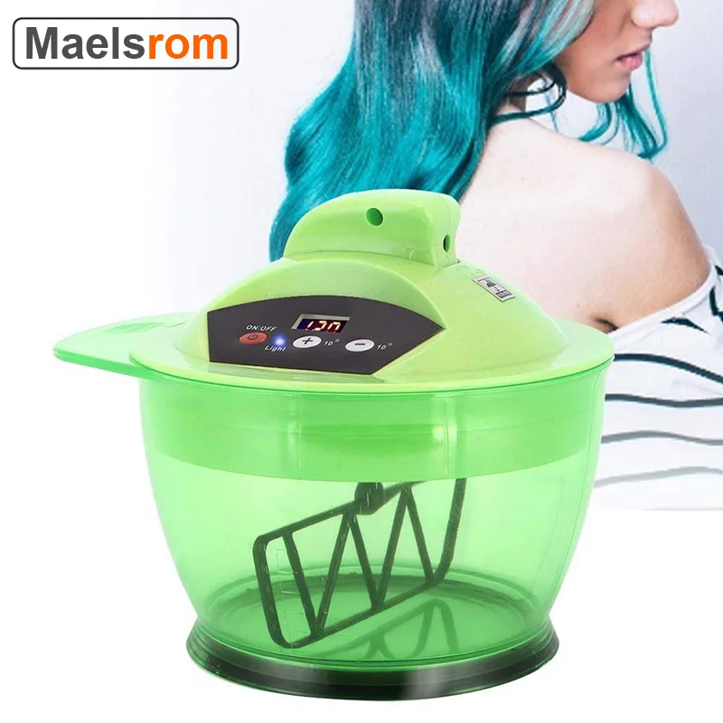 Электрическая миска для окрашивания волос краситель автоматический миксер