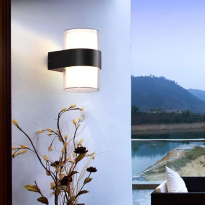 Настенный светильник Kenlux алюминиевый водонепроницаемый светодиодный 6/12 Вт |