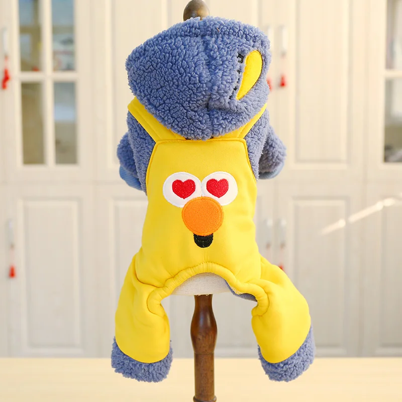 Милая теплая толстовка с капюшоном PETCIRCLE Одежда для питомцев ремнем собак