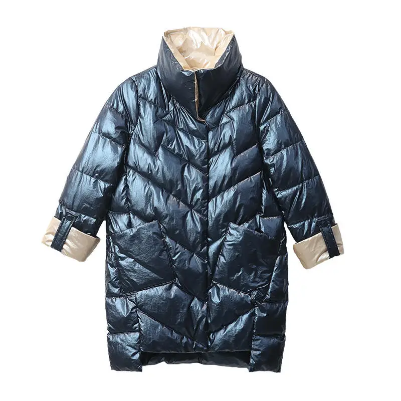 

Fashion Winter Jacket Women Parka Loose Warm Thick Down Cotton Coat Female High Quality Long Sleeve Winter Coats Outerwear Q3091