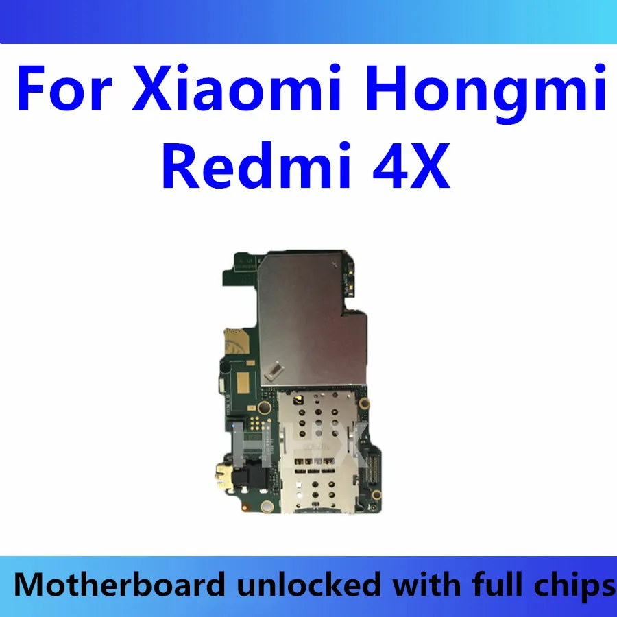 Разблокирован для Xiaomi Hongmi Redmi 4/4X материнская плата Android OS материнская плата 16 Гб оперативной памяти, 32 Гб встроенной памяти, 64 ГБ заменить 4/4X карты с чипом для материнской платы