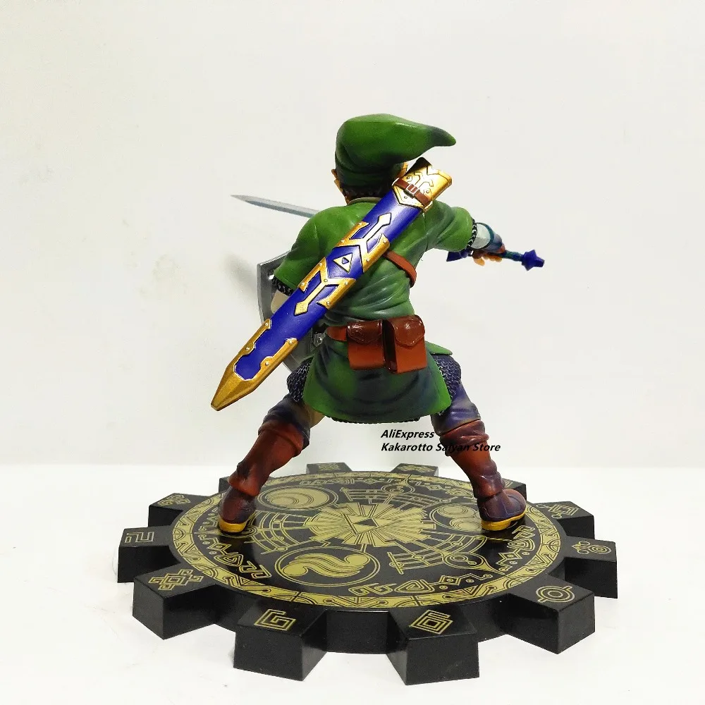 Zelda Skyward меч ПВХ фигурка 1/7 Аниме игра игрушка Zelda ссылка фигурка Коллекционная модель игрушки