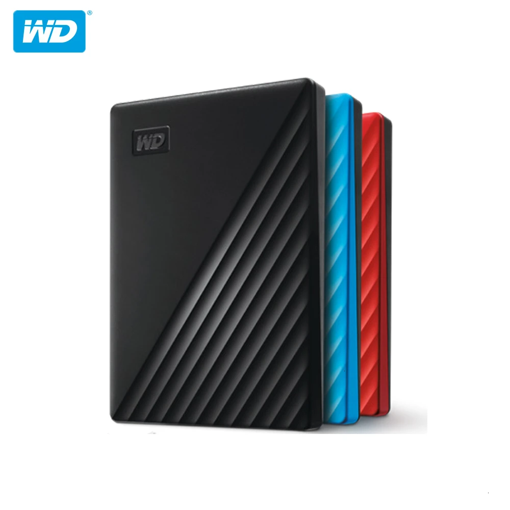 WD мой паспортный диск внешний 1 ТБ 2T 4T портативный жесткий 2 5 дюйма USB 3 0 256 AES cryptage HD