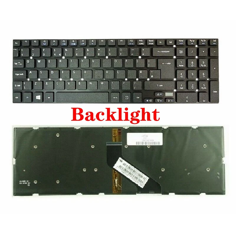 GZEELE для acer Aspire E1-522 E1-530 E1-530G E1-532 E1-532G E1-532P E1-572 572G E1-510 E1-510P E1-570 Клавиатура ноутбука Великобритании