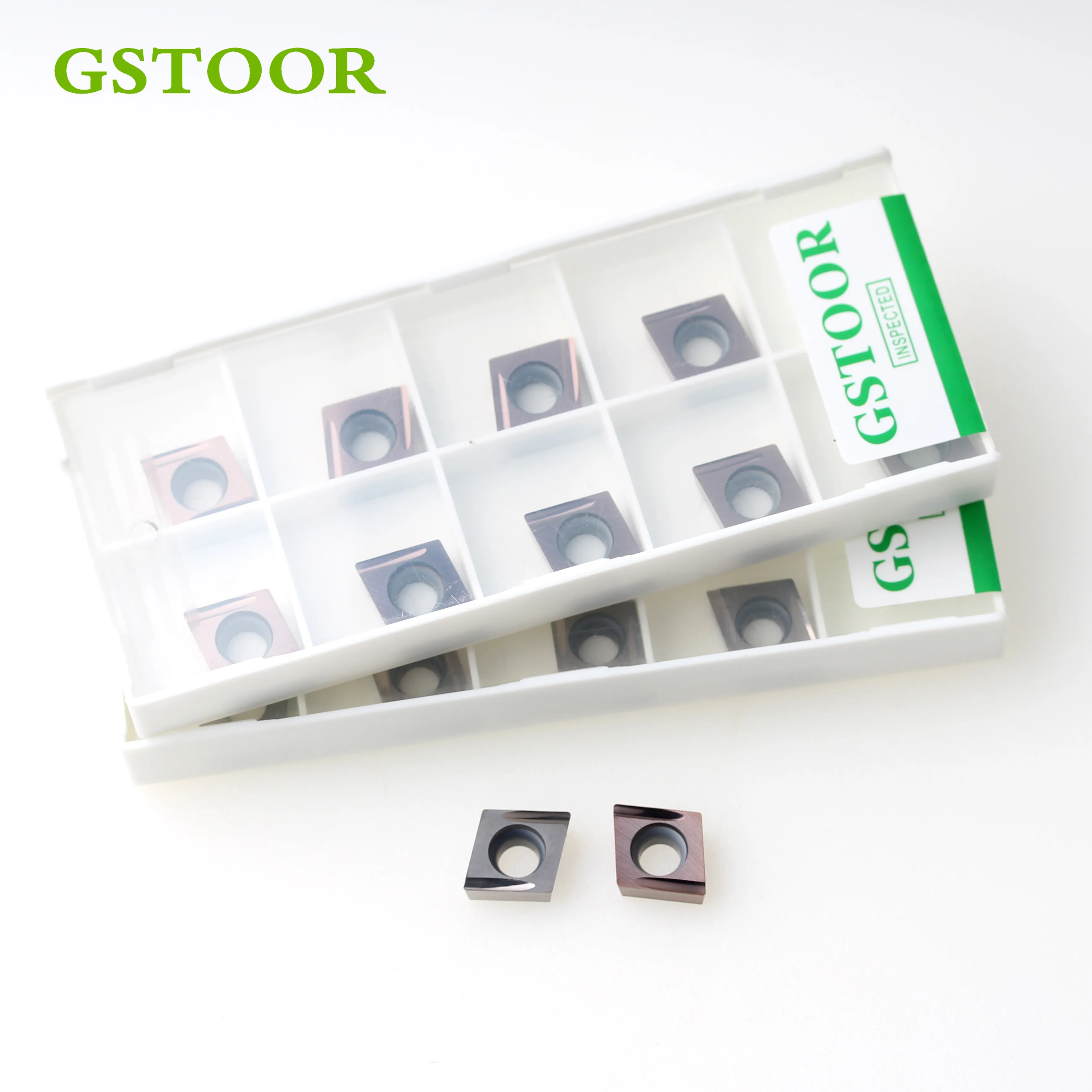 

10 шт. CCGT030102 04L-F CCGT04010204L-F CCGT060202EL-U CCGT060204ER-U CCGT09T302ER-U CNC токарный станок для резки твердосплавные пластины