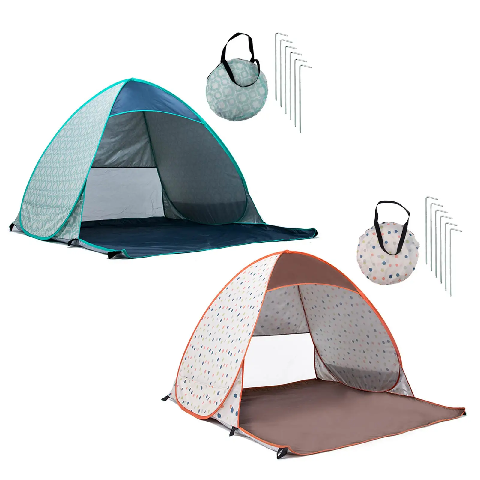 

Двухместная Пляжная палатка, сверхлегкая складная палатка, автоматическая открывающаяся палатка, семейная туристическая палатка для рыбы,...