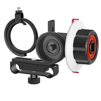 vd f0 camera follow focus 15mm follow focus with gear ring belt for canon nikon sony and other dslr camera