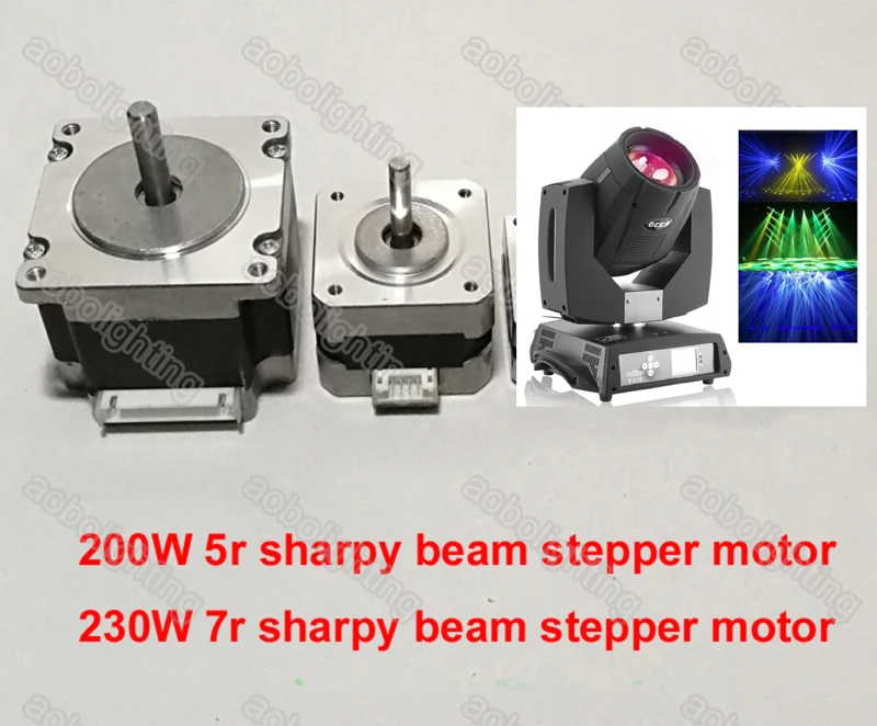 

Beam 230W 7R Moving Head Beam Sharpy 200W 5r stepper motor 2ph Lighting parts Disco DJ Party Wedding Club lights acessories