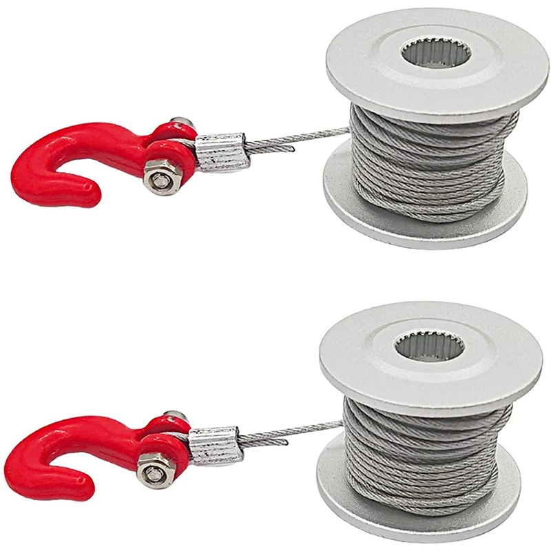 

2 шт. 25T рулевое колесо Серводвигатель барабан для 1/10 RC Гусеничный автомобиль Traxxas TRX4 осевой SCX10 90046 D90 D110 Tamiya