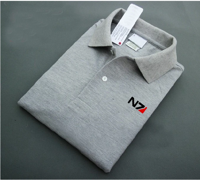 

New Summer Pure Color Fashion Letter Print Polo Shirt Short Sleeves Lapel Polo Shirt, Loose Comfortable Breathable
