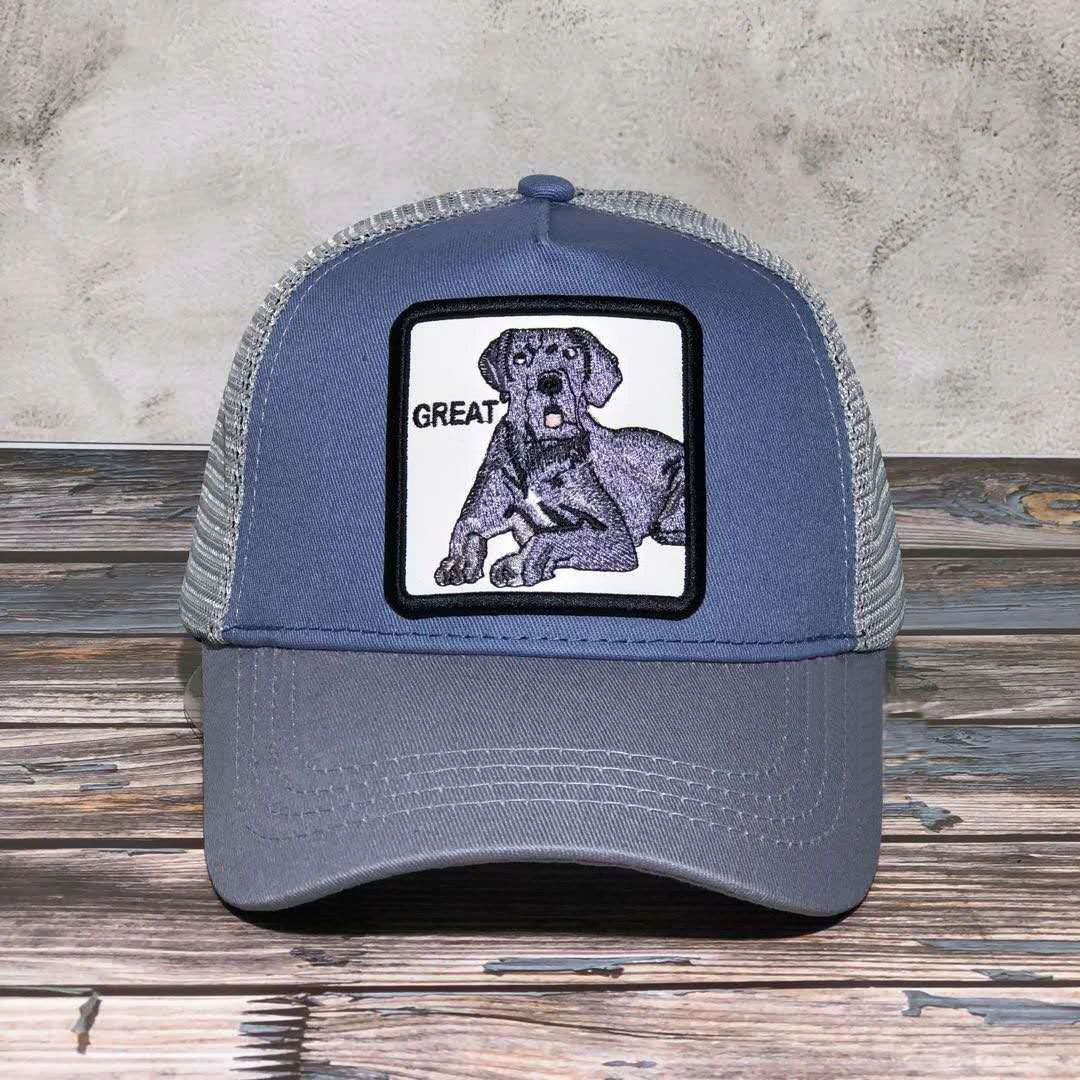

Lovely Animals Caps Women&Men Fashion Mesh Baseball Cap Unisex Snapback Cap Dad Hat Summer bone Adjustable gorras