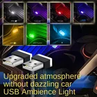 Поставка производится по ценам, действующим на дату заказа USB атмосферу светильник светодиодный модификации-Бесплатная декоративный светильник Автомобильный ножной светильник ing автомобильная светодиодная атмосферная светильник USB