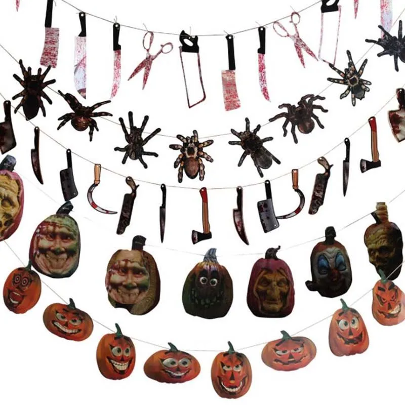 2021 Новый Хэллоуин страшные кровавая сломанные ветки на руках и ногах Подвески